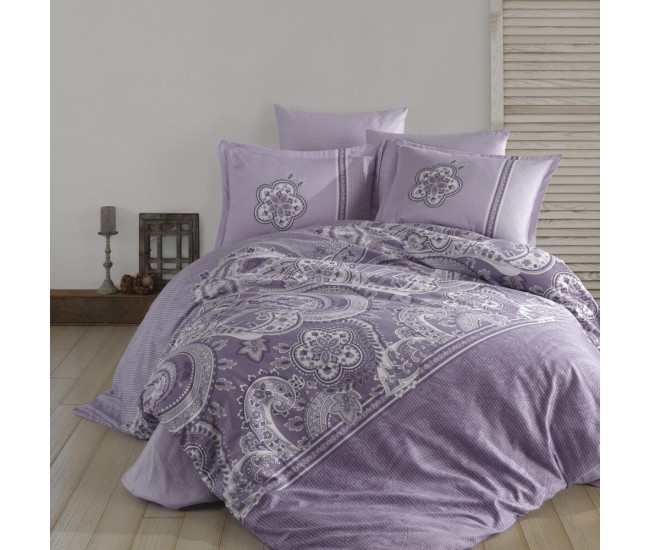 Lenjerie de pat satin clasy king size (pellini v2)